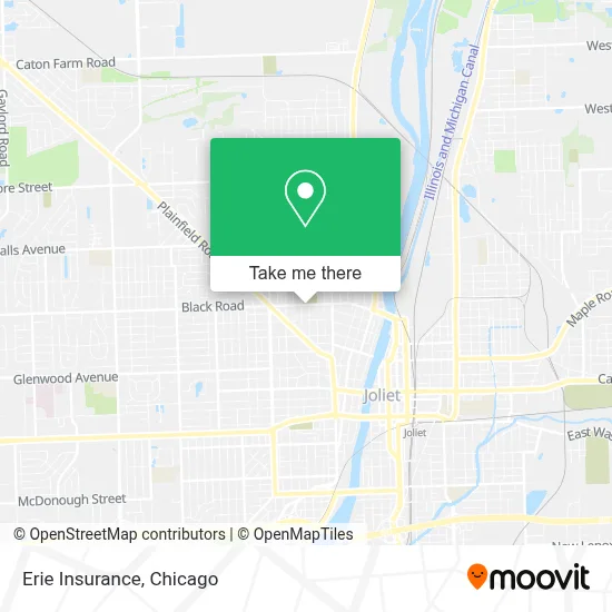 Erie Insurance map