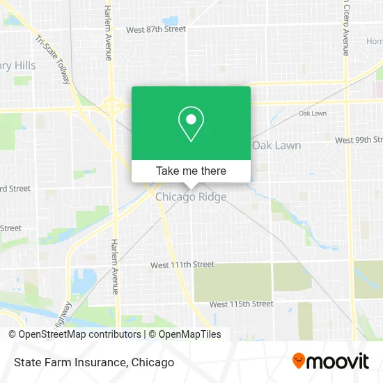 State Farm Insurance map