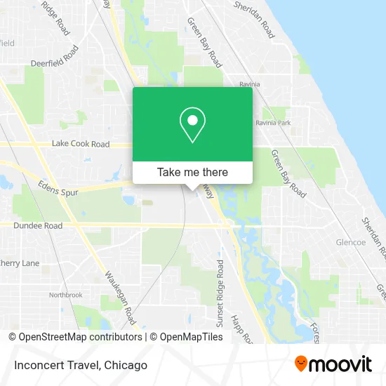 Inconcert Travel map