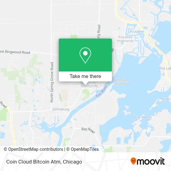 Coin Cloud Bitcoin Atm map