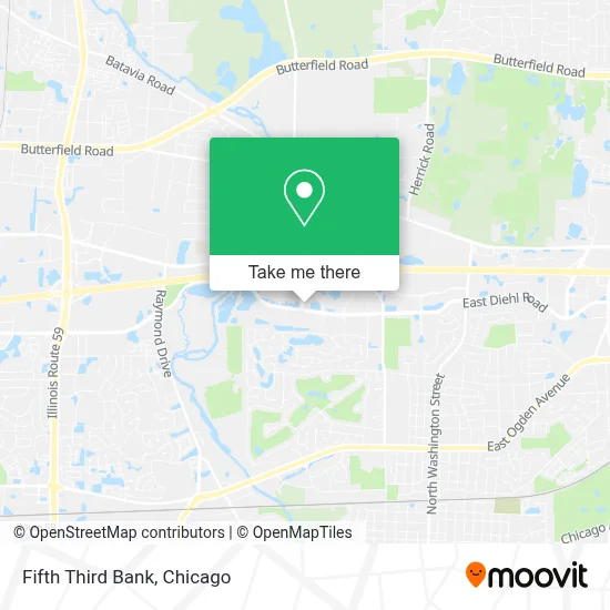 Fifth Third Bank map