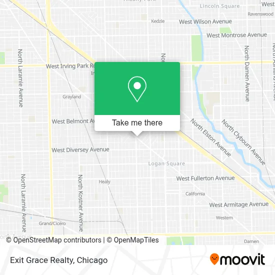 Exit Grace Realty map