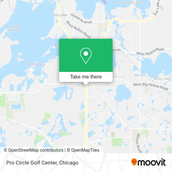 Pro Circle Golf Center map