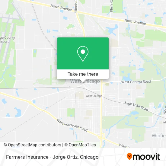 Farmers Insurance - Jorge Ortiz map
