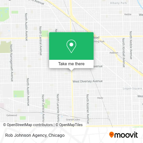 Rob Johnson Agency map