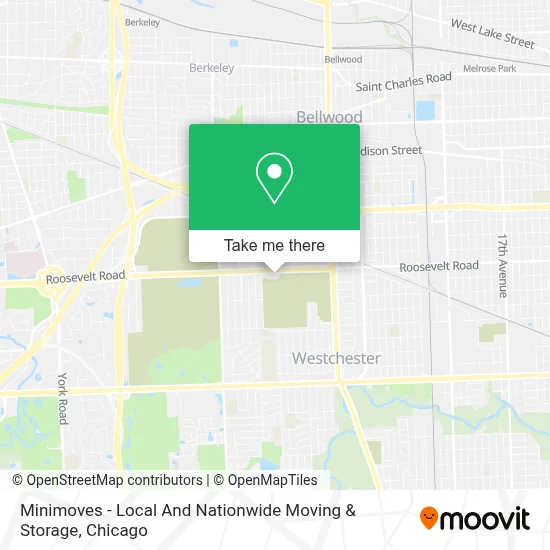 Minimoves - Local And Nationwide Moving & Storage map