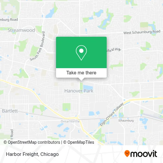Harbor Freight map