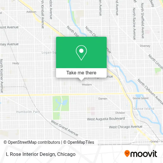 L Rose Interior Design map