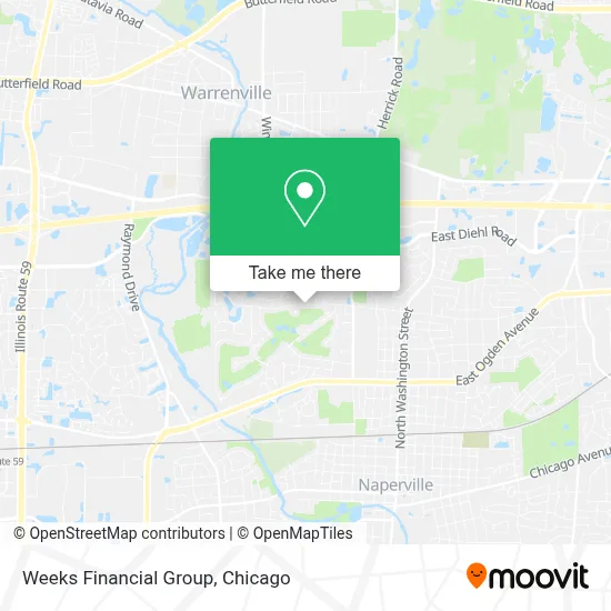 Weeks Financial Group map