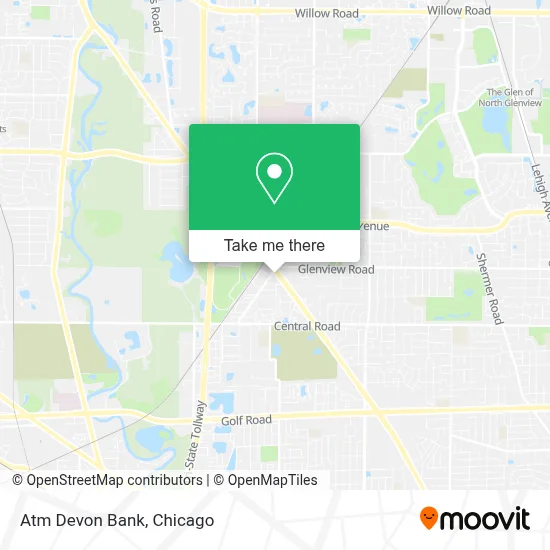 Atm Devon Bank map