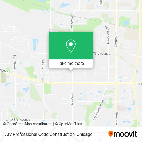 Arv Professional Code Construction map