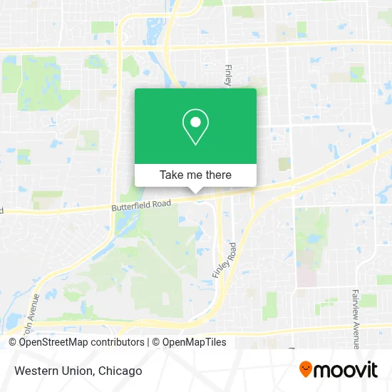 Western Union map