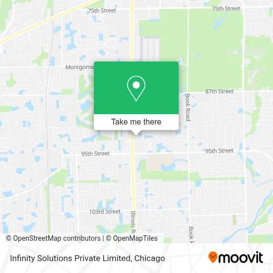 Infinity Solutions Private Limited map
