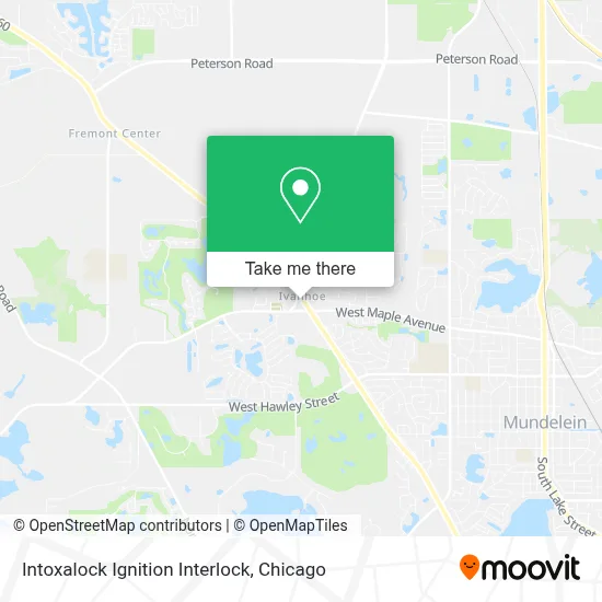 Intoxalock Ignition Interlock map