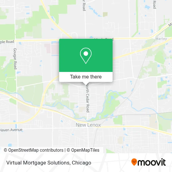 Virtual Mortgage Solutions map
