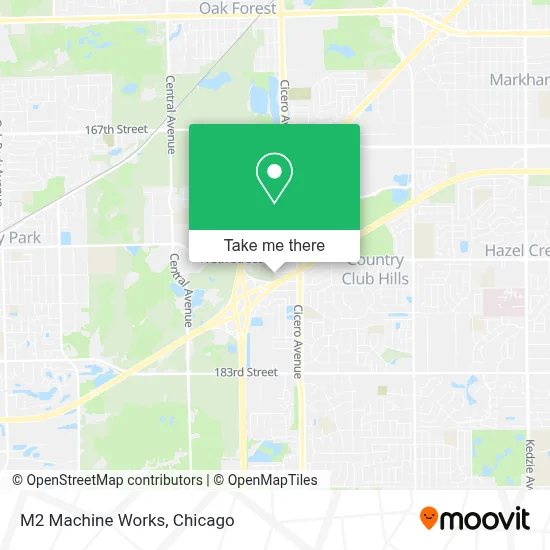 M2 Machine Works map