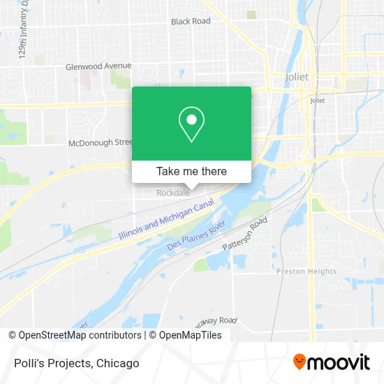 Polli's Projects map