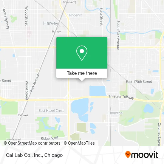Cal Lab Co., Inc. map