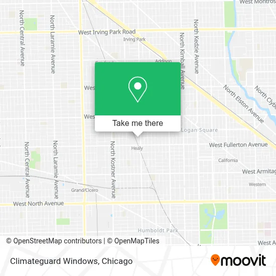 Climateguard Windows map