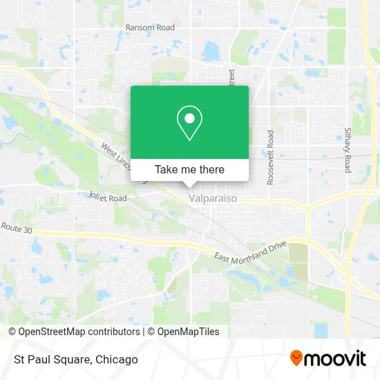 St Paul Square map