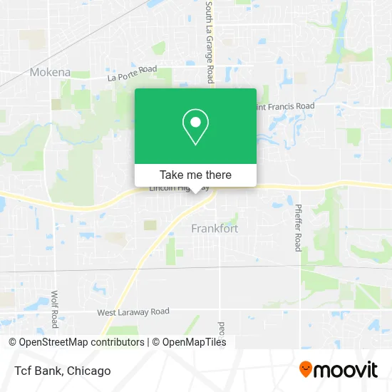 Tcf Bank map