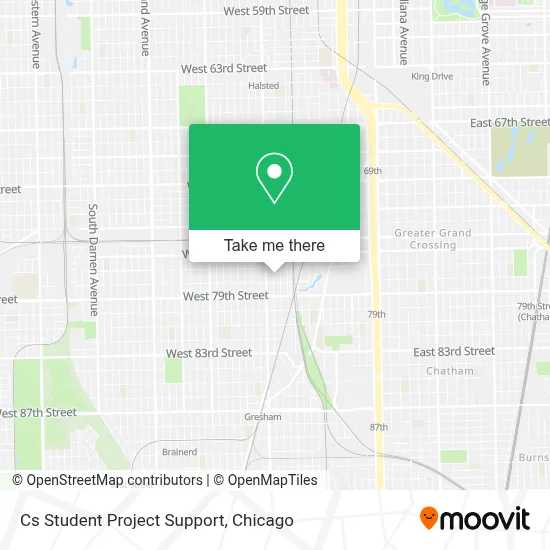 Cs Student Project Support map