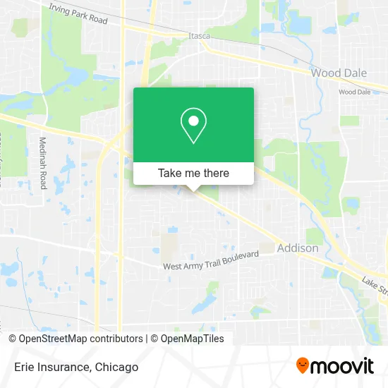 Erie Insurance map