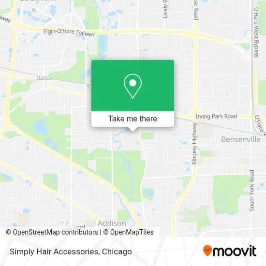 Simply Hair Accessories map
