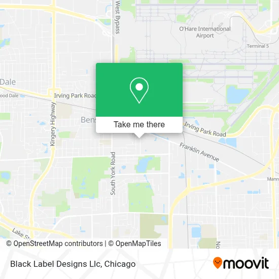 Black Label Designs Llc map