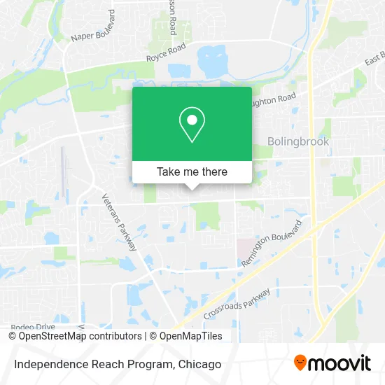 Independence Reach Program map