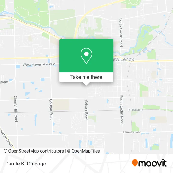 Circle K map