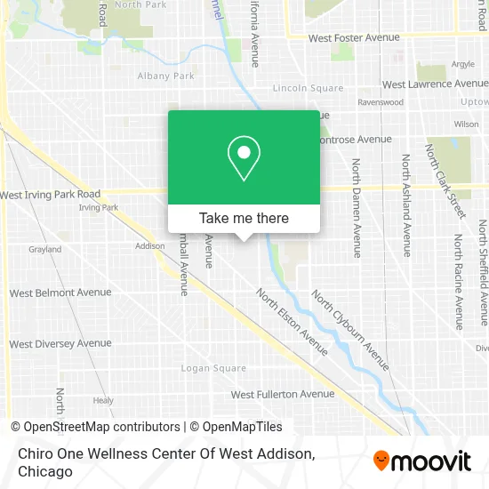 Chiro One Wellness Center Of West Addison map