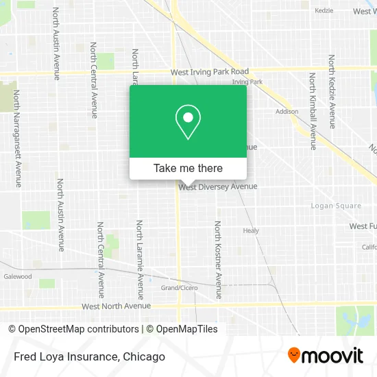 Fred Loya Insurance map