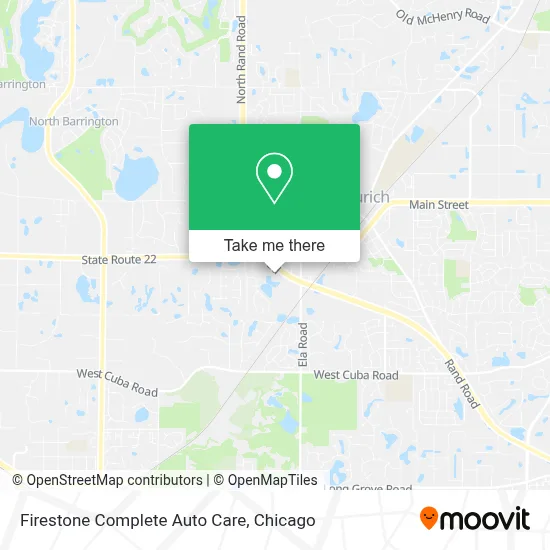 Firestone Complete Auto Care map
