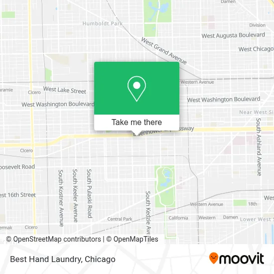Best Hand Laundry map
