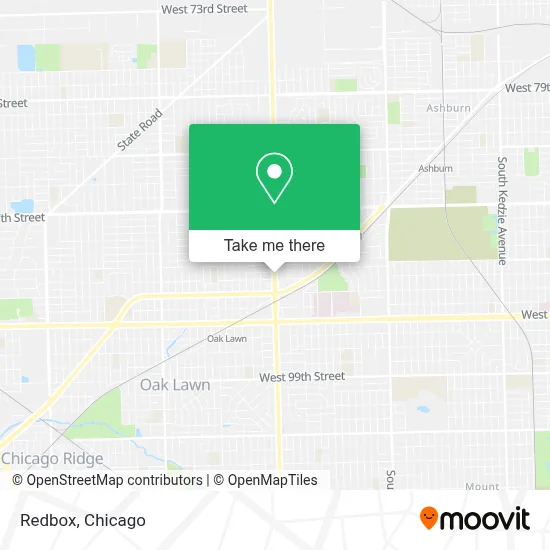 Redbox map