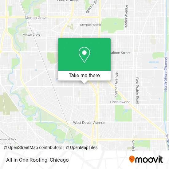All In One Roofing map