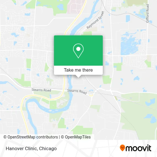 Hanover Clinic map