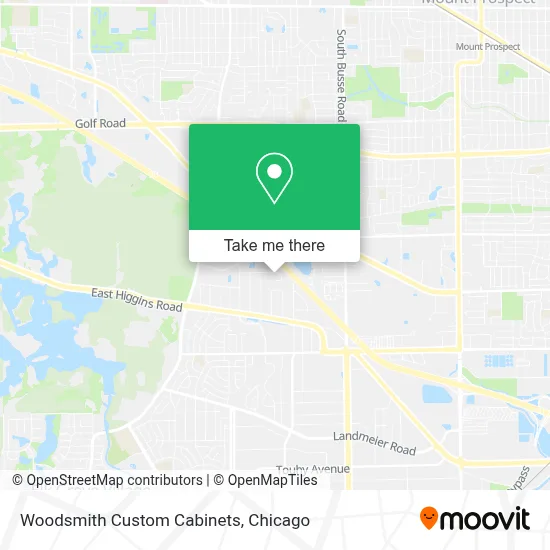 Woodsmith Custom Cabinets map