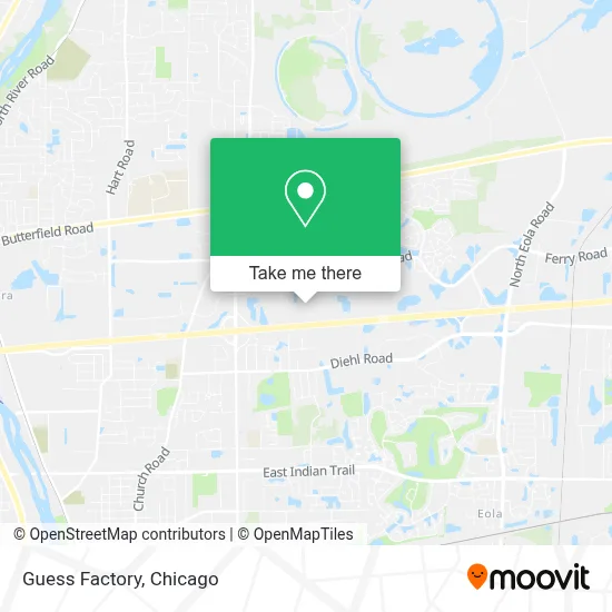 Guess Factory map