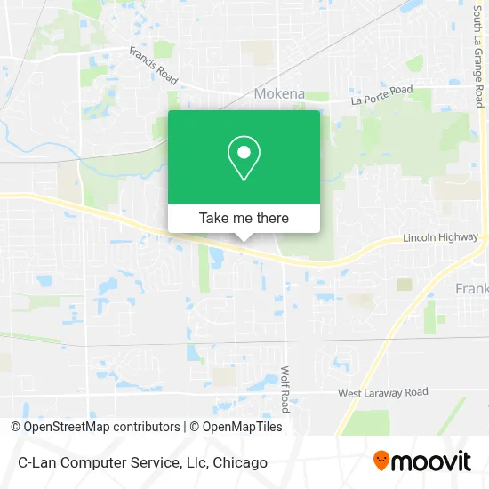 C-Lan Computer Service, Llc map