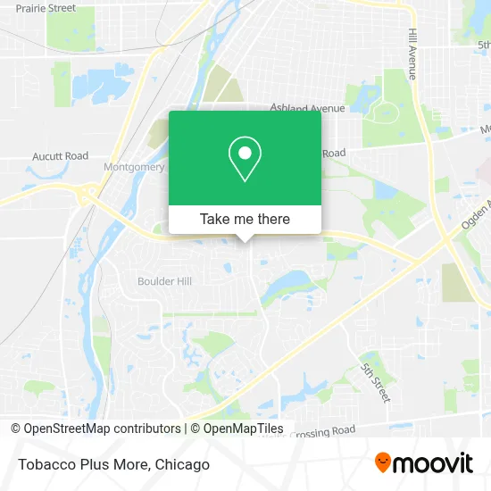 Tobacco Plus More map