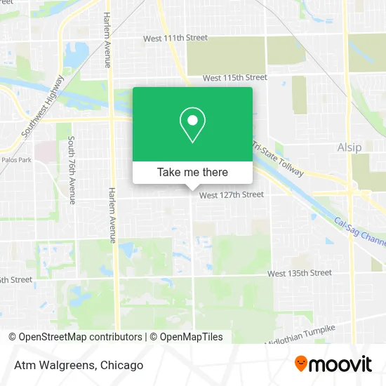 Atm Walgreens map