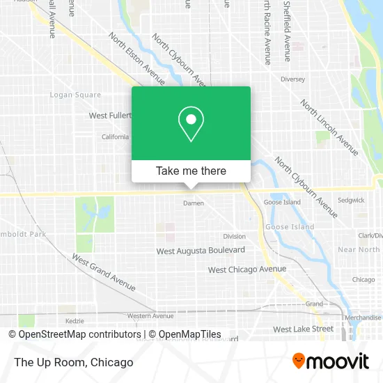 The Up Room map