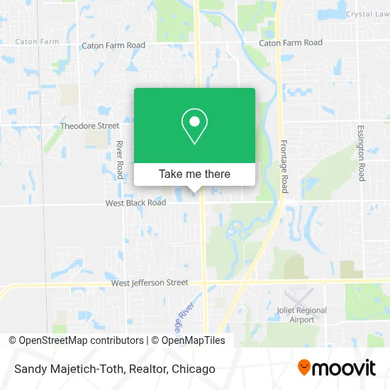 Sandy Majetich-Toth, Realtor map
