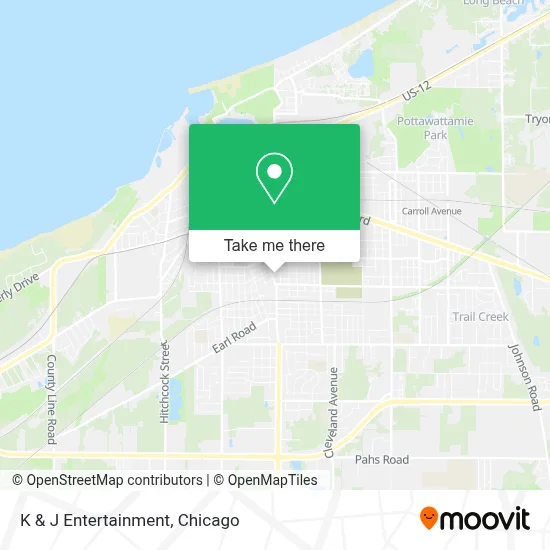 K & J Entertainment map