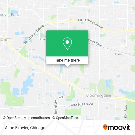 Aline Exavier map