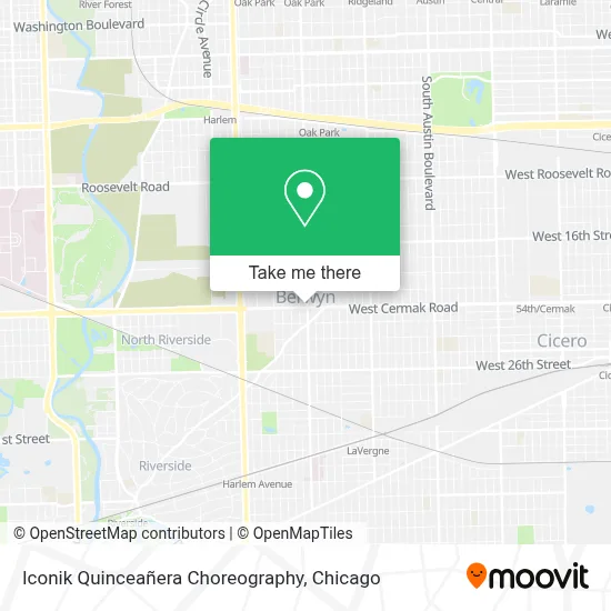 Iconik Quinceañera Choreography map