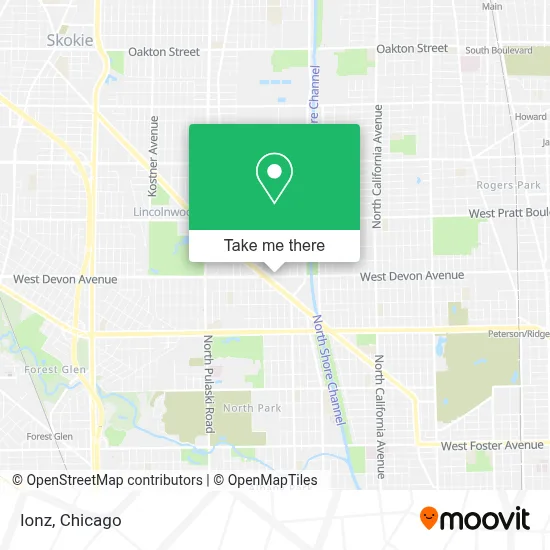 Ionz map
