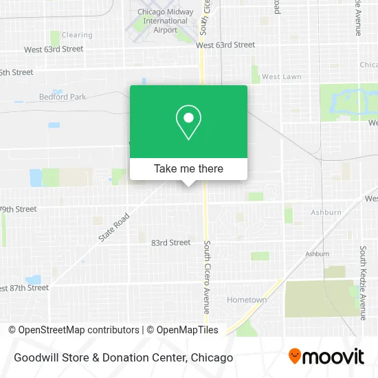 Goodwill Store & Donation Center map